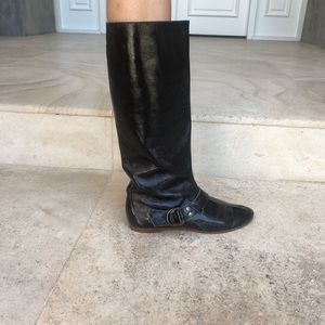 Sigerson Morrison Shiny Leather Boots